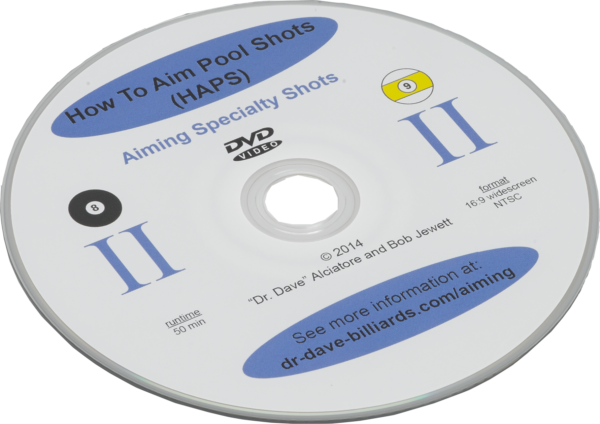 Dr. Daves How to Aim Pool Shots DVD - Volume 2